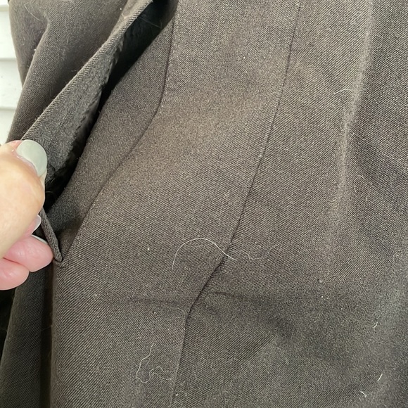 RAFAELLA Brown Wide Leg Pants with Cuffs, Size 18W - Picture 4 of 8